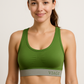 Viage Seamless Comfort Sports Bra – Olive Green