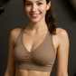 Classic Brown Comfort Bra – Simple, Soft, and Supportive
