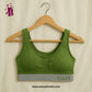 Viage Seamless Comfort Sports Bra – Olive Green