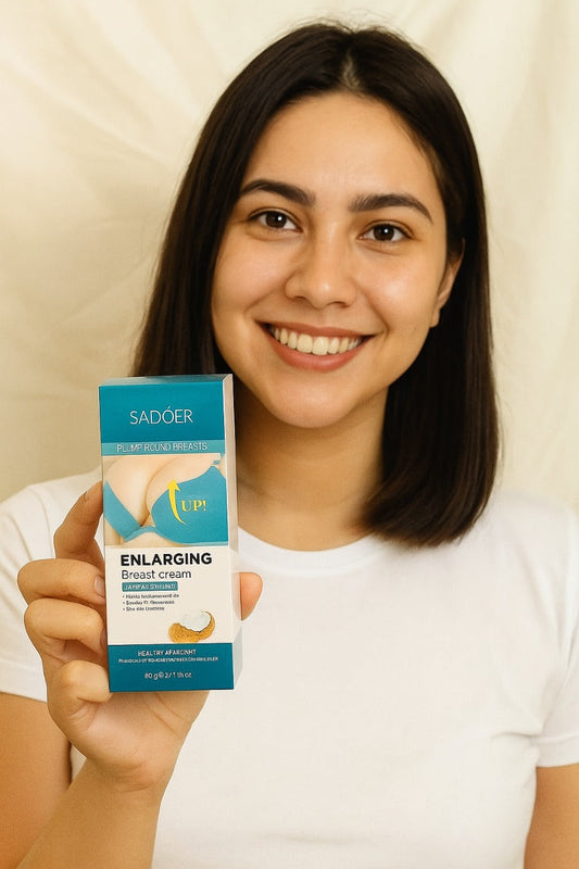 🌸 Natural Breast Enlargement Cream – Firm, Enhance, & Lift 🌸