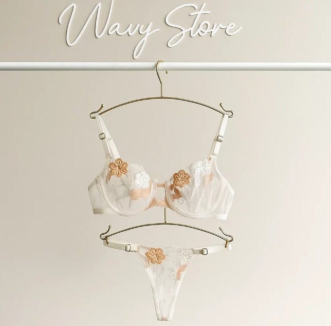 OZARK Turkish Soft Net Bra Set