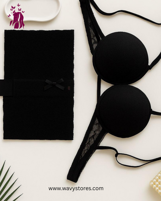 Padded Bra Set – Elegant Comfort & Support