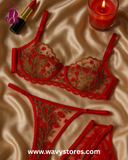 "Turkish-Inspired Lace Bikini Panty – Elegant, Comfortable & Breathable"