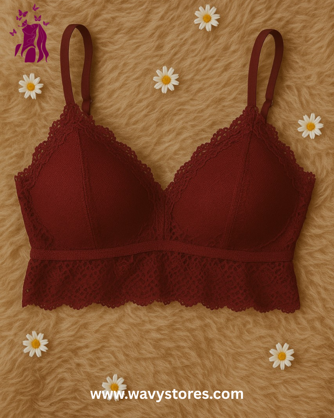 full lace braclet bra