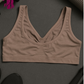 Classic Brown Comfort Bra – Simple, Soft, and Supportive